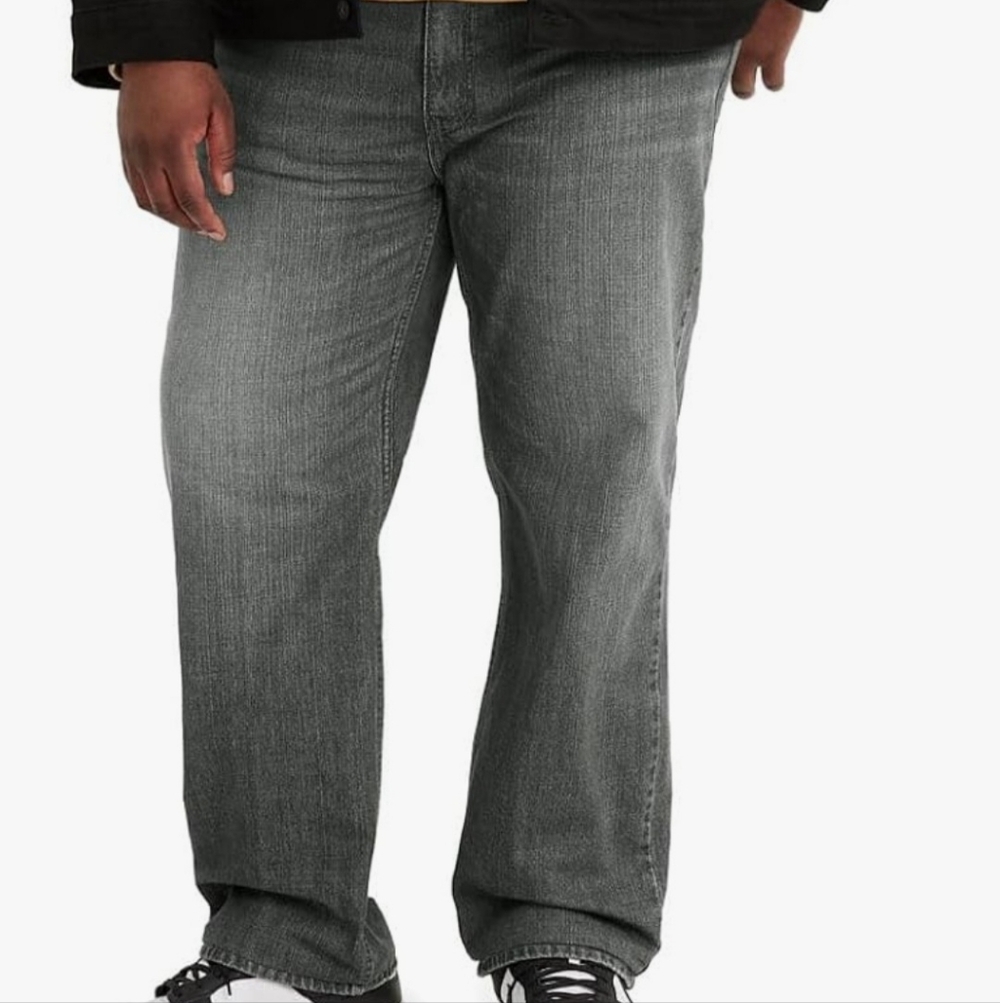 Levi's Men's Relaxed Fit Gray Jeans